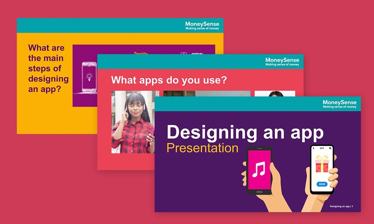 Presentation for Designing an app