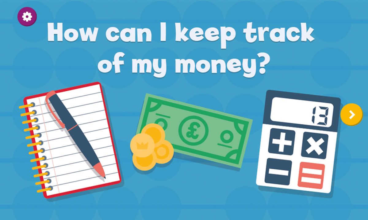 Interactive resource for How can I keep track of my money?