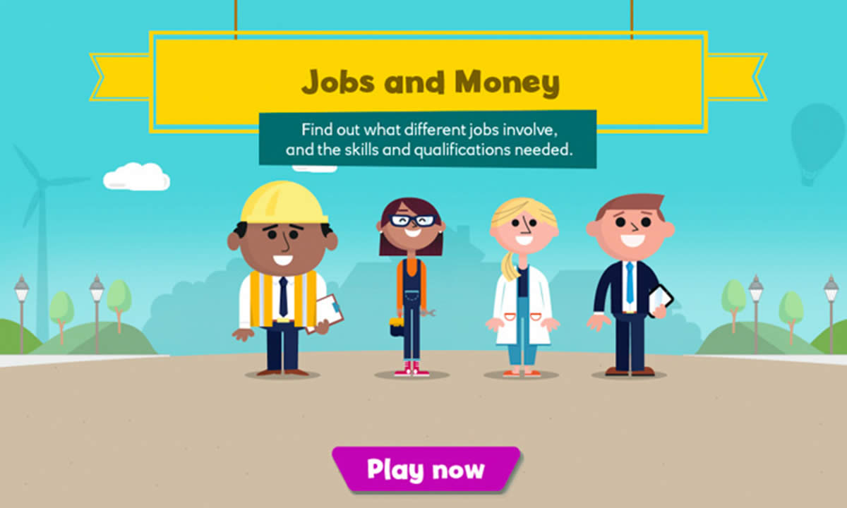 Interactive activity for What are the links between jobs and money?