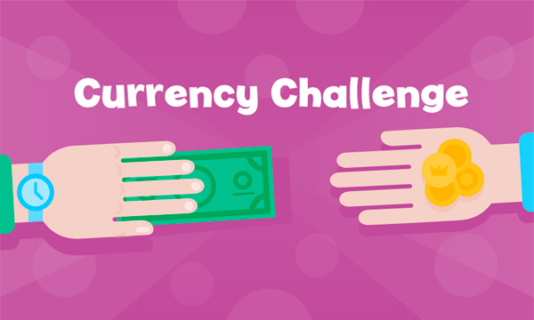 Currency Challenge interactive
