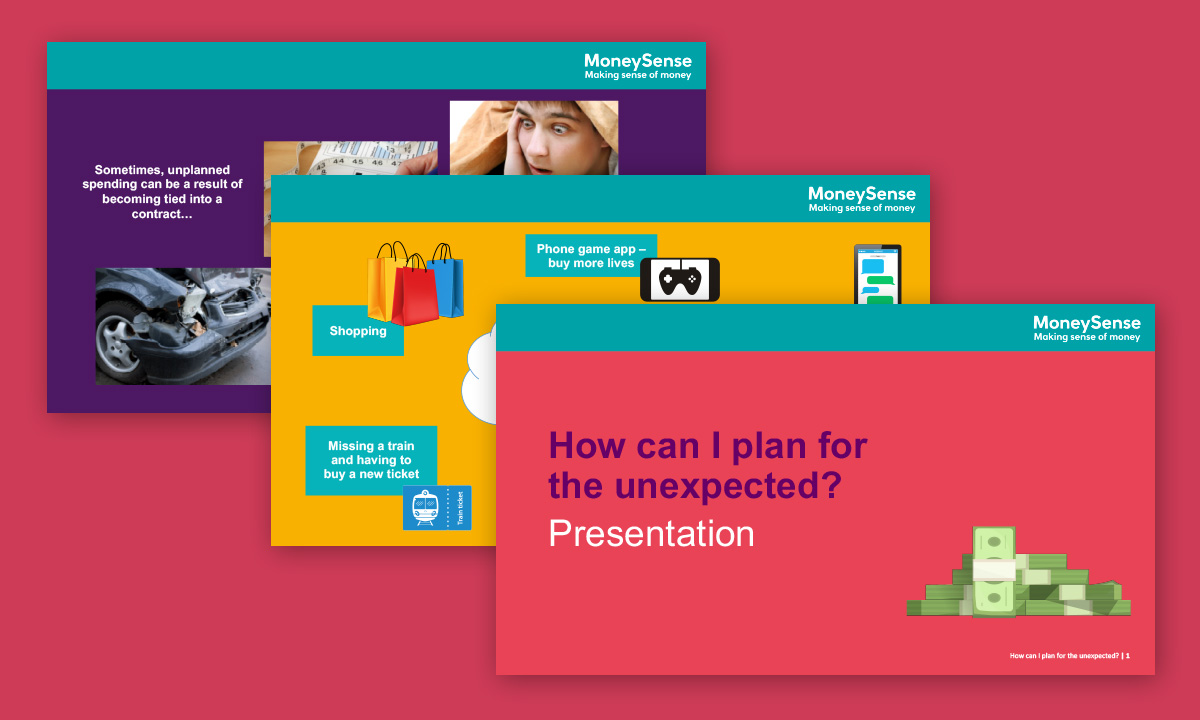 Presentation for How can I plan for the unexpected?