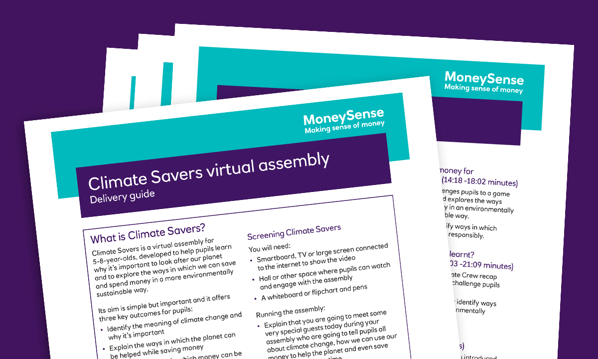 Delivery guide for Climate Savers virtual assembly