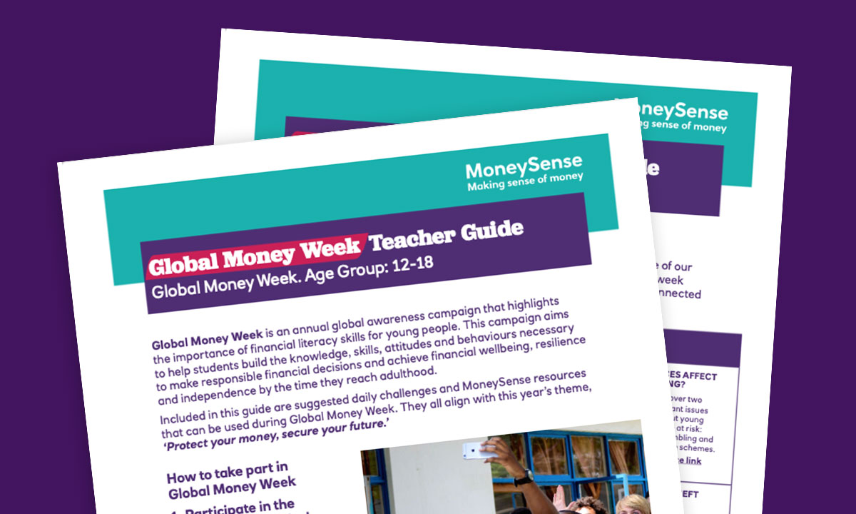 Teacher guide for Global Money Week 2024